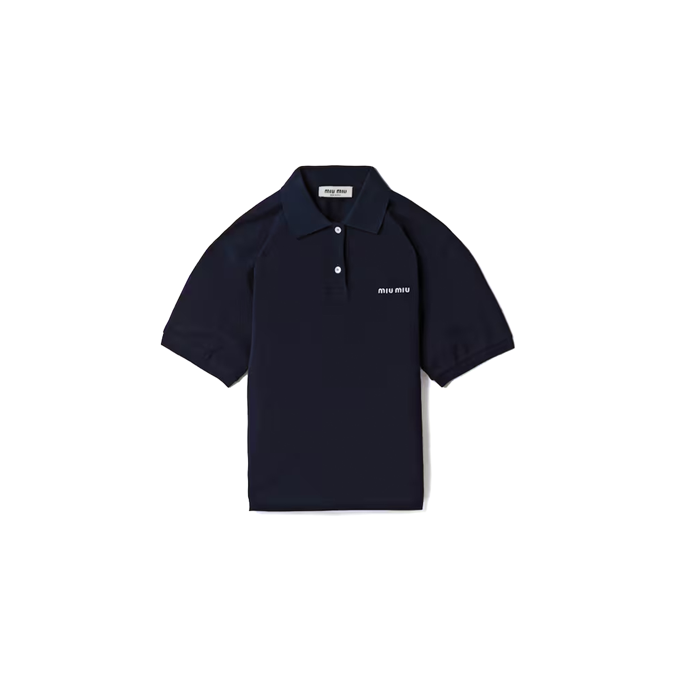 MIU MIU COTTON PIQUÉ POLO SHIRT MJN535